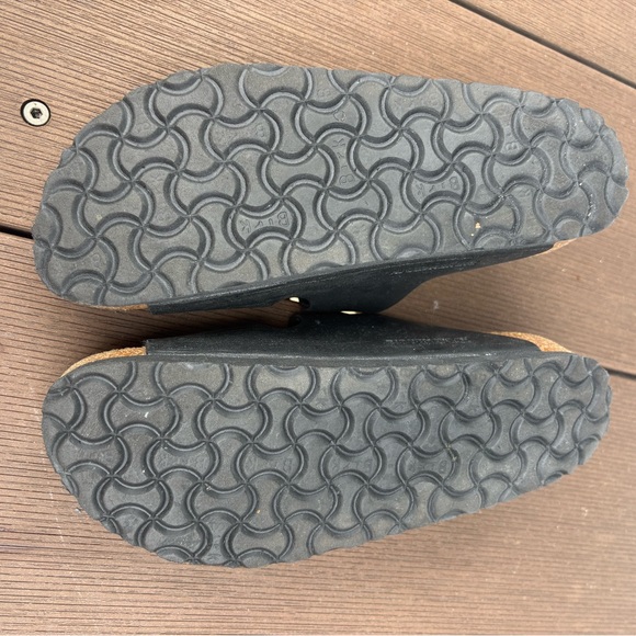 Birkenstock Black Double Strap Sandals - Picture 6 of 6